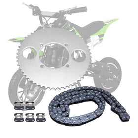 DUZFOREI installed on a mini moto showing improved drivetrain reliability benefit