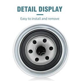 DUZFOREI filter beside ruler showing dimensions for correct fitment benefit
