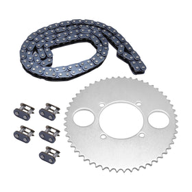 DUZFOREI front view of 54T sprocket showing bolt pattern and fit benefit