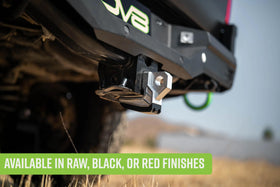 DV8 Offroad material marking on billet aluminum showing robust 6061-T6 construction