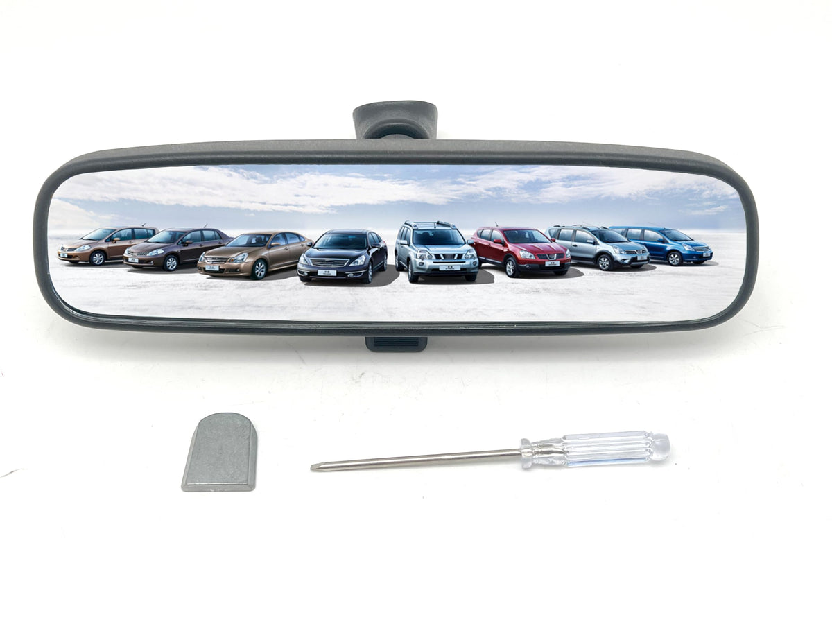 DVeiyQuant front mirror assembly showing sleek frame and clear reflection benefit