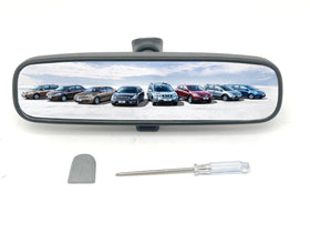 DVeiyQuant front mirror assembly showing sleek frame and clear reflection benefit