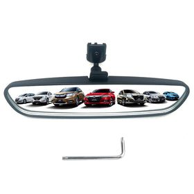 DVeiyQuant front view mirror showing full reflective surface and clearer rear view benefit