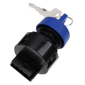 DVPARTS ignition switch installed in tractor dashboard demonstrating easy direct-fit replacement