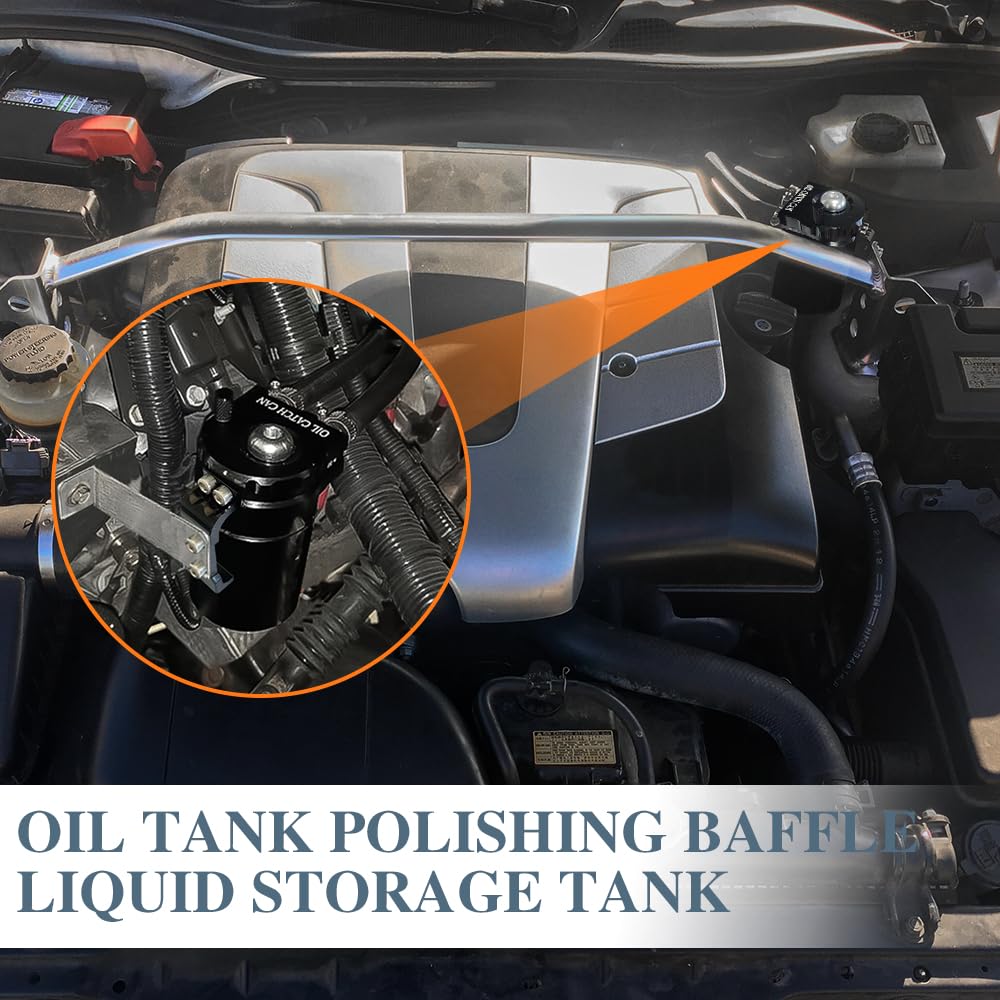 DWARFOO installed on engine demonstrating reduced intake contamination benefit