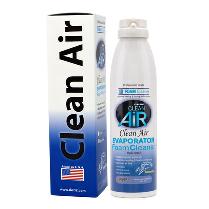 DWD2 Clean AIR front packaging showing product and unscented benefit