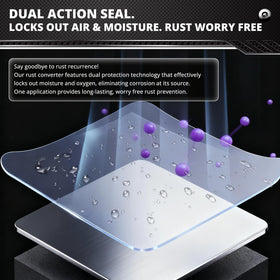 DWIL application with brush demonstrating easy coverage and primer bonding benefit