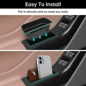 DWKJMYCP installed rear door tray keeping small items organized