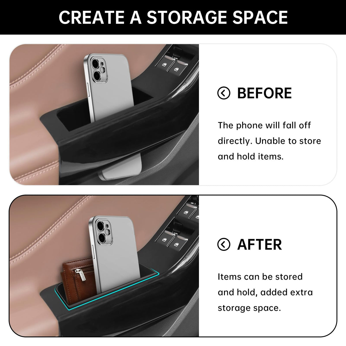 DWKJMYCP removable rubber liner displayed for noise reduction