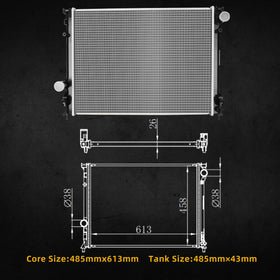 DWVO fins and multi-louvered structure showing increased heat dissipation