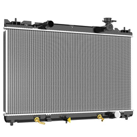 DWVO front view radiator for Camry showing OEM-fit mounting and reliable cooling