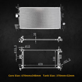 DWVO packaging with corner foam protecting radiator during shipping benefit
