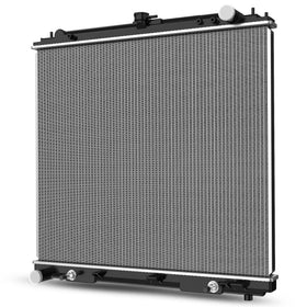 DWVO front view radiator showing full fit and clean finish for reliable replacement