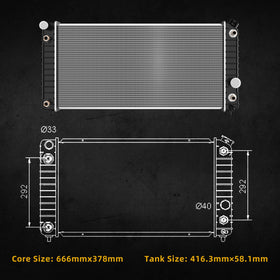 DWVO radiator in protective foam packaging preventing damage during shipping for reliable delivery
