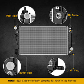 DWVO radiator beside ruler size comparison for correct fit confirmation