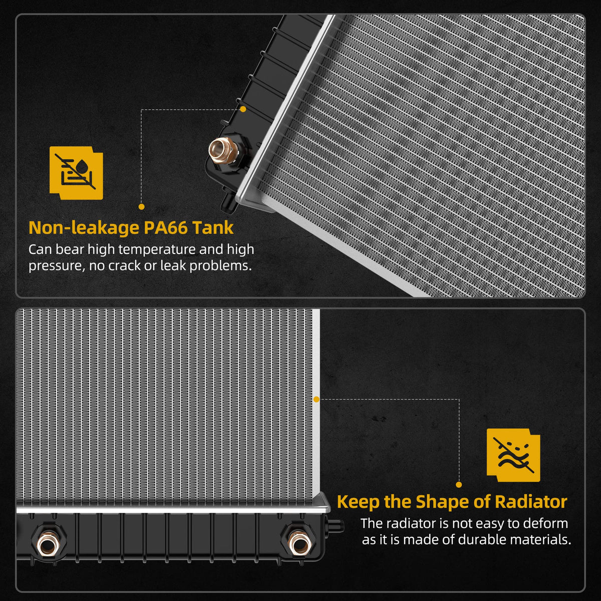 DWVO detailed shot of TIG-welded inlet/outlet tank demonstrating durable construction