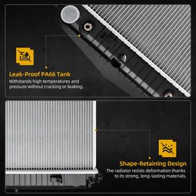 DWVO transmission cooler port close-up demonstrating line compatibility