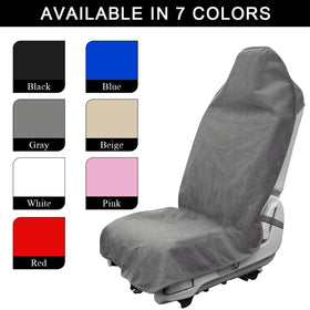 DXNQ in-use with gym bag installed on car seat for sweat protection