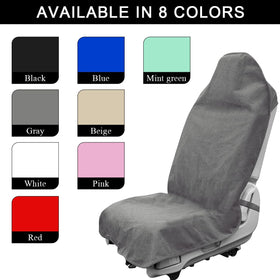 DXNQ installed in car demonstrating secure fit and seat protection