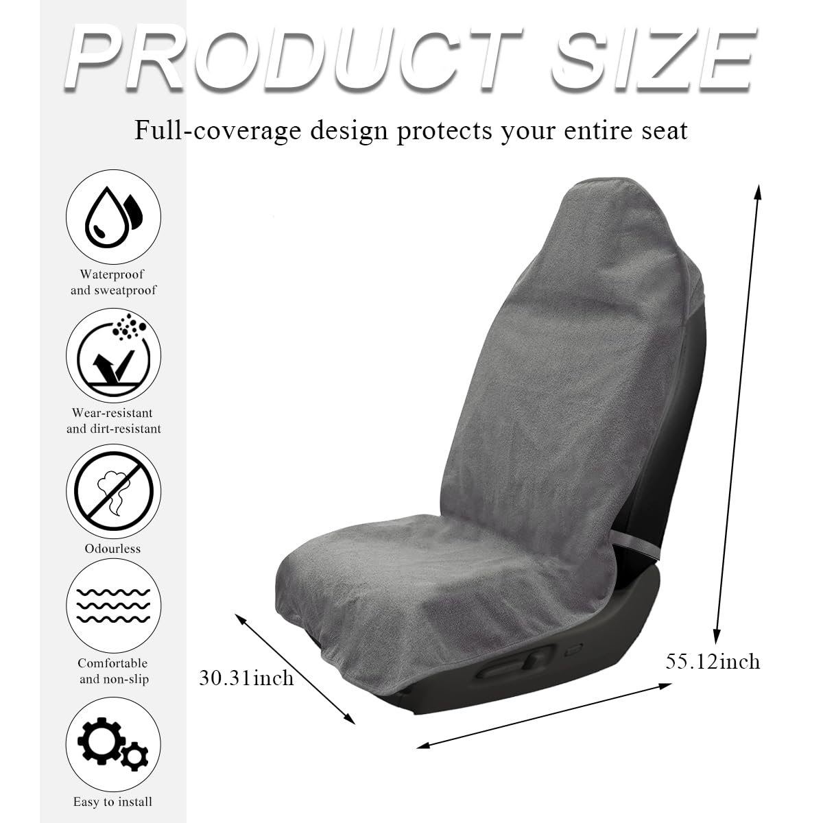 DXNQ terry cloth close-up displaying plush texture and comfort