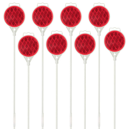DXSIGN front pack of eight reflective driveway markers improving night visibility