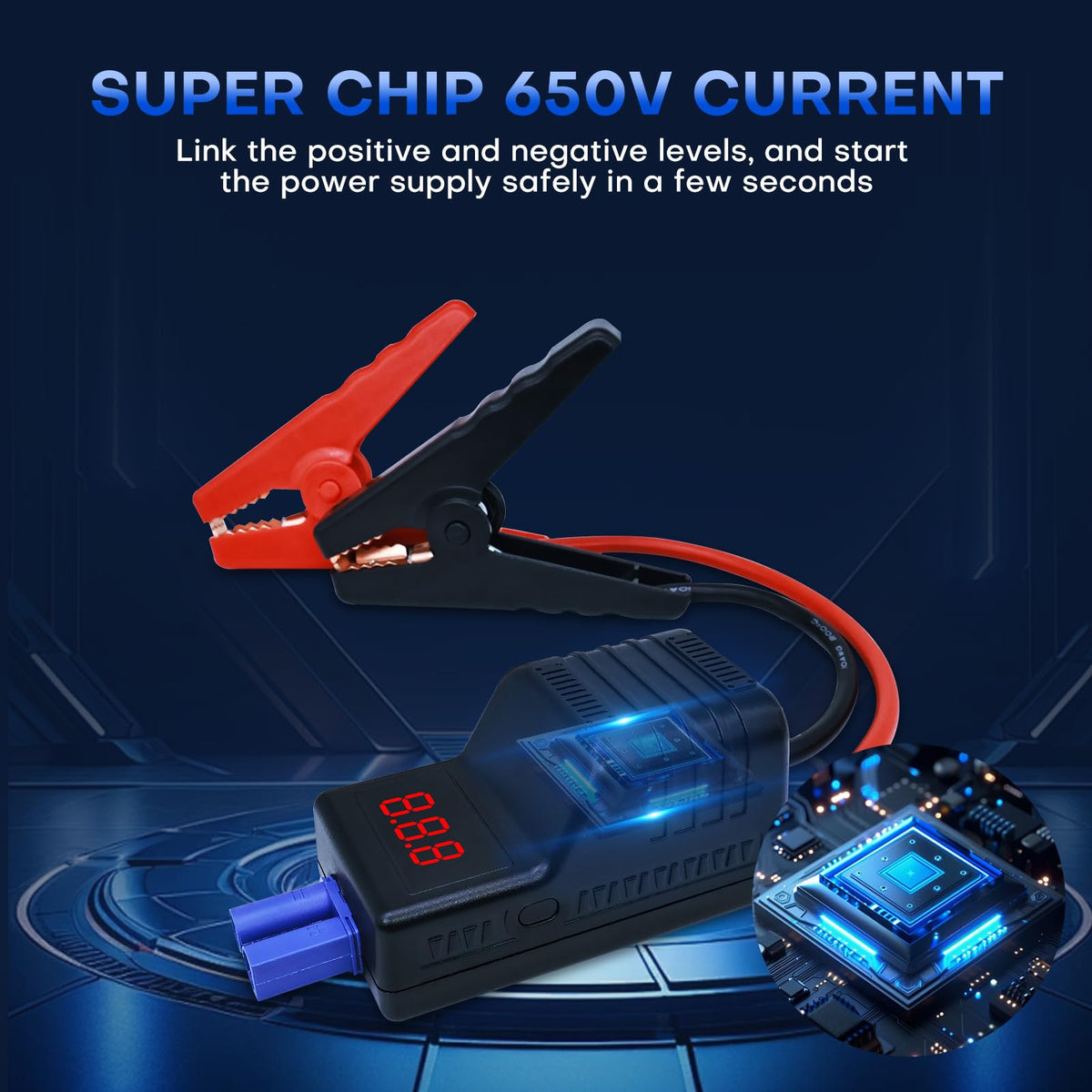 DY Power Sun clamps neatly stored showing packaging and organized portability advantage