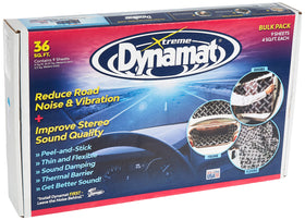 Dynamat Xtreme sheets installed on floor pan lowering road noise