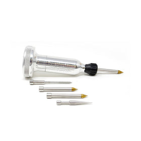 Dynaplug Pro XTREME front view showing tool and stored accessories for fast repairs