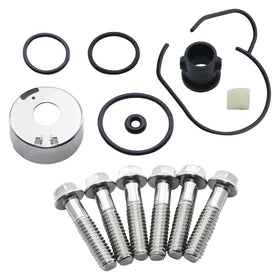 DynaVim Parts full kit contents laid out to verify all components for rebuild