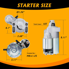 DynaVim Parts starter gear in a mower repair scene highlighting practical replacement benefit