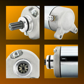 DynaVim Parts starter mounting point illustrating bolt-on fitment benefit