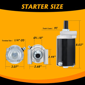 DynaVim Parts starter packaging and warranty card protecting product and ensuring support