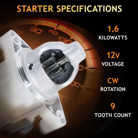 DynaVim Parts starter electrical terminals close-up for secure connections