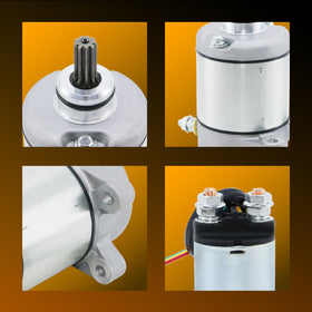 DynaVim Parts starter end cap and gear face showing durable teeth for dependable engagement