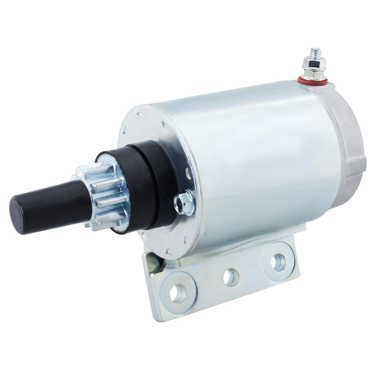 DynaVim Parts starter front packaging showing protected unit and secure packing benefit