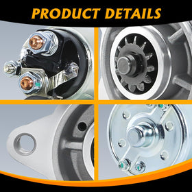 DynaVim Parts starter installed in engine bay demonstrating direct-fit replacement benefit