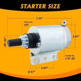 DynaVim Parts starter in a workshop setting illustrating professional install confidence benefit