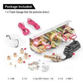 Dyno Racing wiring and accessories laid out for simpler installation benefit