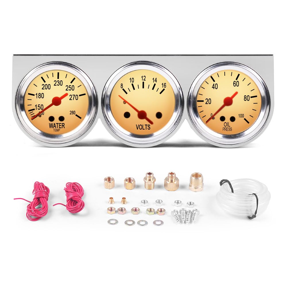 Dyno Racing installed in vehicle dash showing compact fit and readability benefit