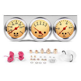 Dyno Racing installed in vehicle dash showing compact fit and readability benefit