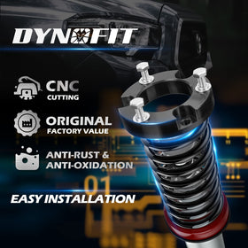 dynofit billet spacer close-up showing CNC detail and strength