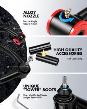 dynofit close-up of heat-treated ball joint highlighting longevity benefit