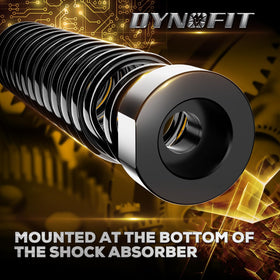 dynofit delrin surface detail highlighting spring contact durability and noise reduction