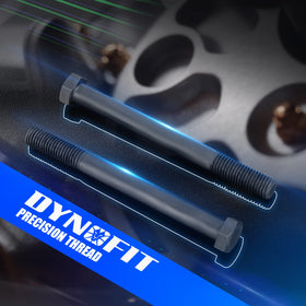 dynofit close-up of CNC machining detail, precise tolerances for secure fit