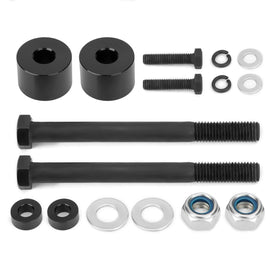 dynofit front view showing spacer profile and fit, improves axle alignment