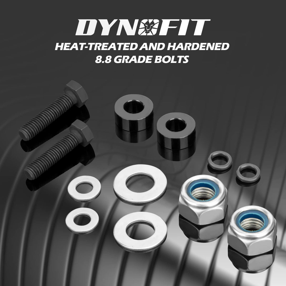 dynofit skid plate alignment spacer view, ensures correct differential positioning