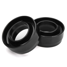 dynofit front packaging showing two PU spacers and benefit of corrosion resistance