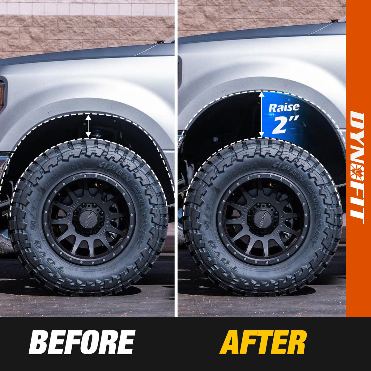 dynofit installation instructions and tools image showing simple DIY benefit