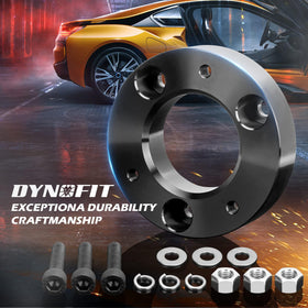 dynofit installed on Silverado front view, improved front clearance and aggressive stance