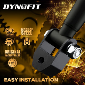 dynofit installed on Silverado rear suspension showing fit and protection